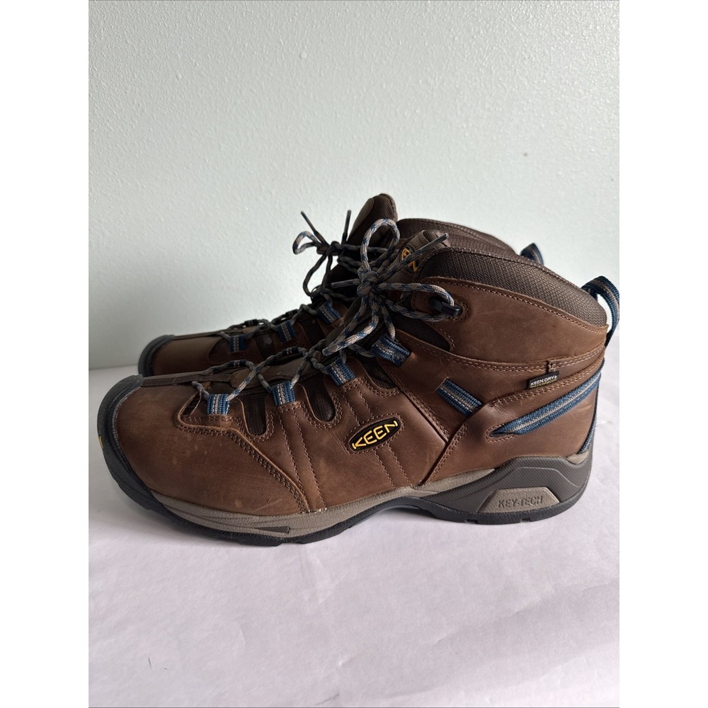 KEEN Utility Detroit XT Mid Steel Toe Waterproof Mens 17 EE Work Outdoor Boots